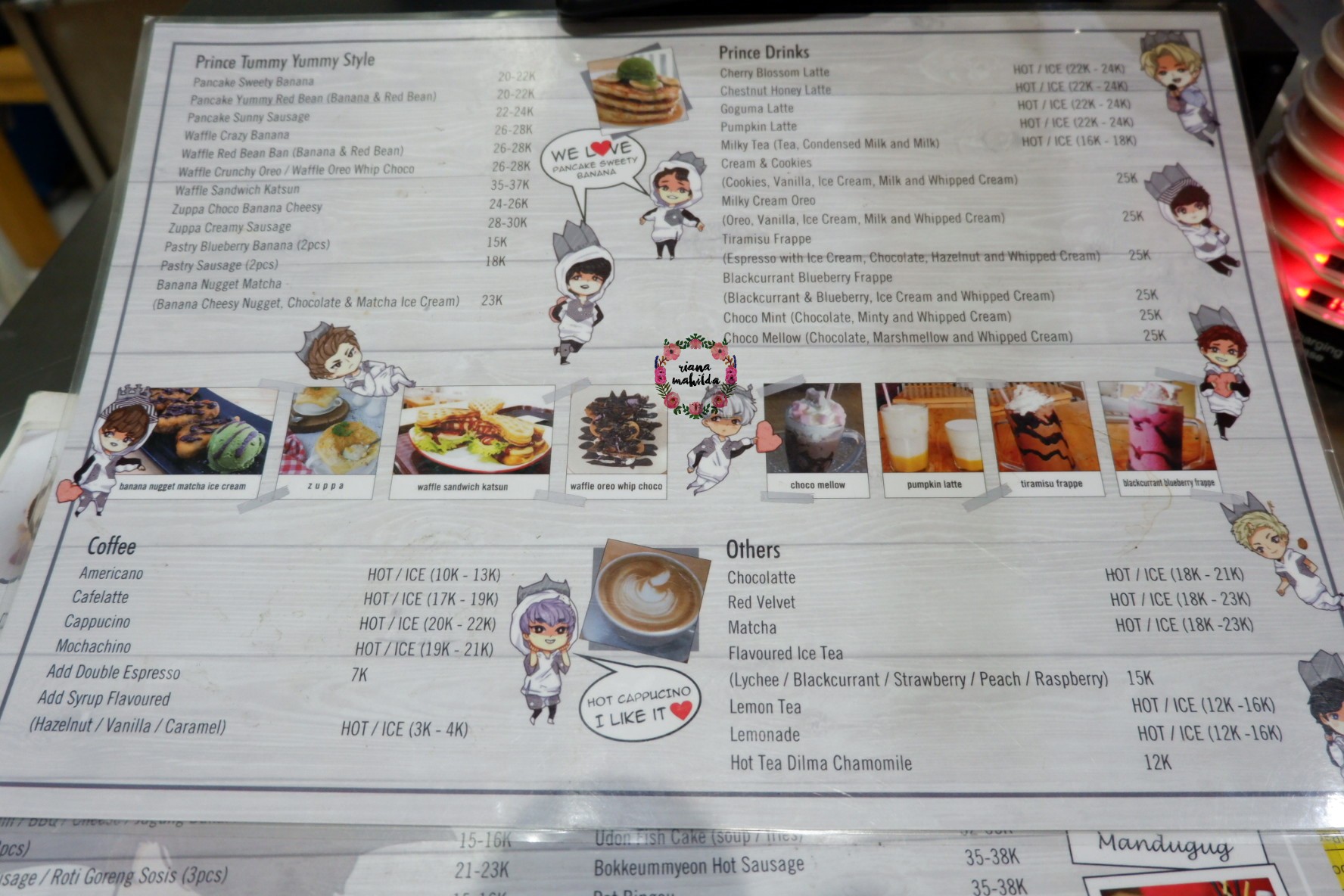 Menu Baru Prince Cafe